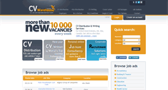 Desktop Screenshot of cv-warehouse.com